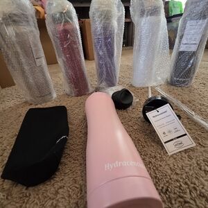 Pink Insulated Water Bottle